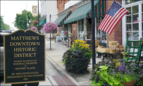 Matthews Downtown Historic District